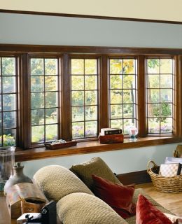 A Compositwood window installed by our professionals in Greenville.