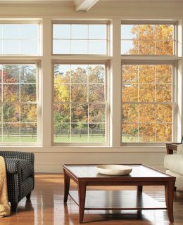 A vinyl window installed by Lanier in upstate SC.